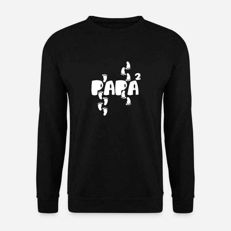 papa high 2 - Unisex Sweatshirt - black