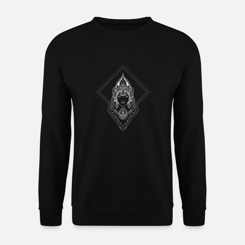 Ästhetischer Buddha - Unisex Pullover - Schwarz