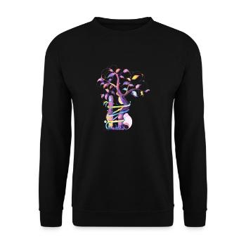 Orthopaedic technology tree colorful (gOT it!) - Unisex Sweatshirt - black - Front - Alina (178cm) & Michal (187cm)