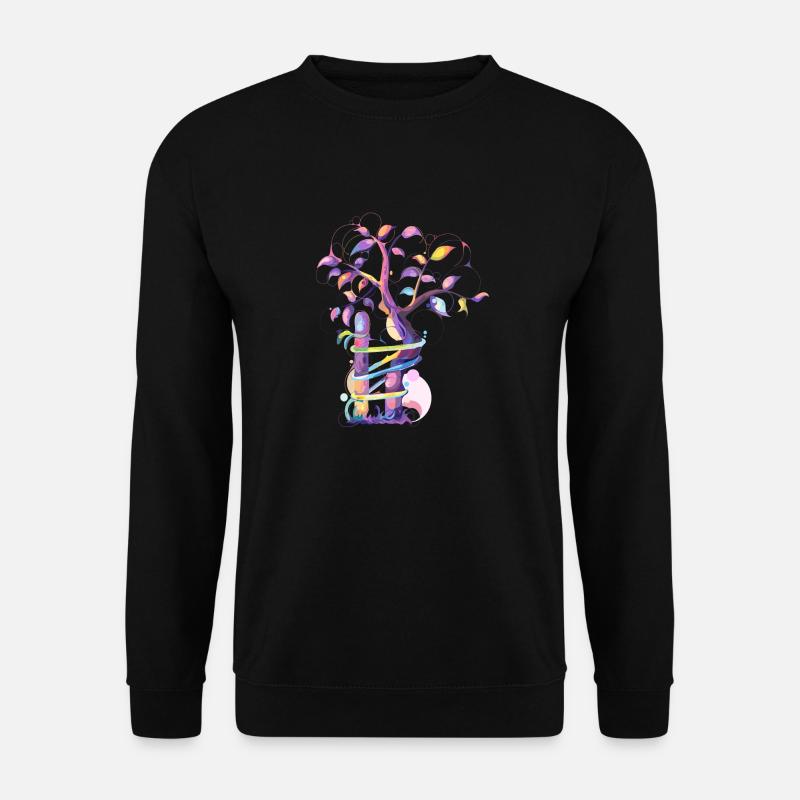Orthopädietechnik Baum bunt (gOT it!) - Unisex Pullover - Schwarz