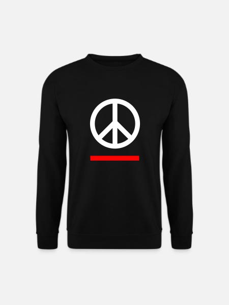 PEACE - Unisex Pullover - Schwarz