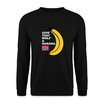 Norwegen Eurovision 2022 - Unisex Pullover - Schwarz - Vorne - Alina (178cm) & Michal (187cm)
