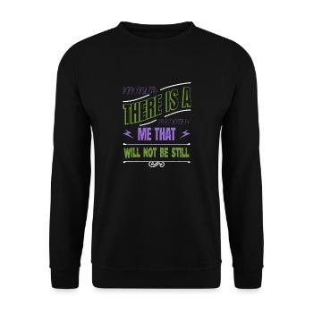 tasses à café école écrivain roman génial - Sweat-shirt Unisexe - noir - Devant - Alina (178cm) & Michal (187cm)