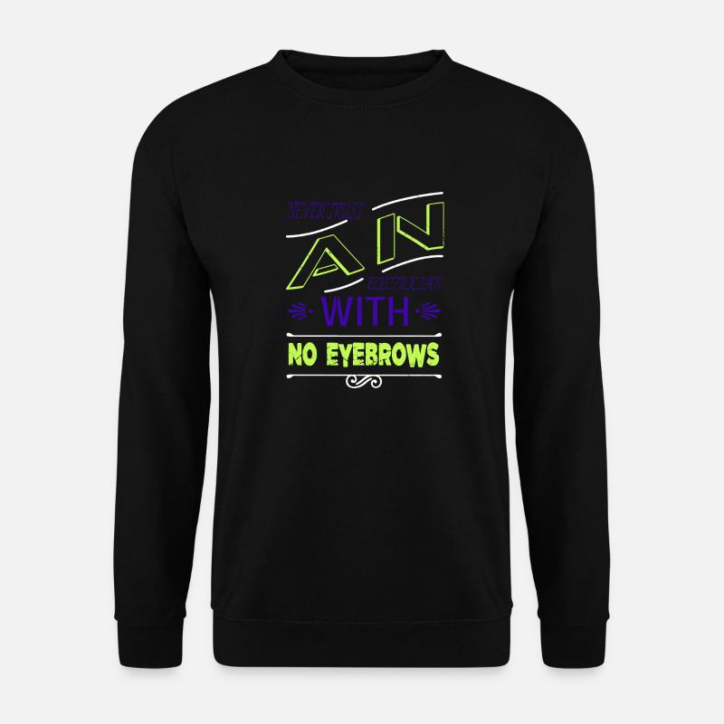 electrician bib engineer electricians retired - Unisex Pullover - Schwarz