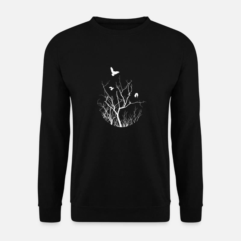 Vogel - Unisex Pullover - Schwarz