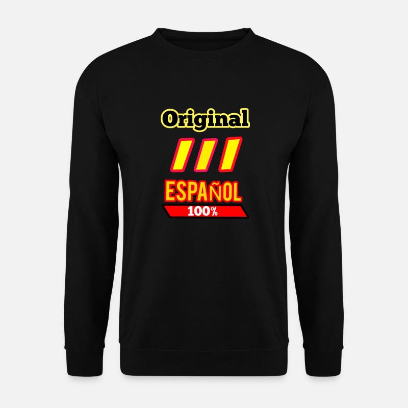 Original Spanisch - Unisex Pullover - Schwarz