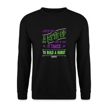 biomedical engineering christmas vacation happy - Unisex Pullover - Schwarz - Vorne - Alina (178cm) & Michal (187cm)