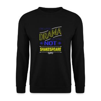 chat dictons drôles citations connaisseur de livre fan de livre - Sweat-shirt Unisexe - noir - Devant - Alina (178cm) & Michal (187cm)
