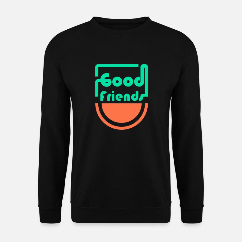 Gute Freunde - Unisex Pullover - Schwarz