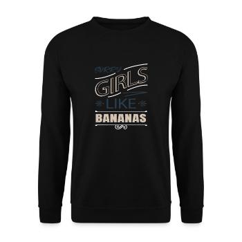 Human Rights Sayings Female Pride Outfits - Unisex Sweatshirt - black - Front - Alina (178cm) & Michal (187cm)