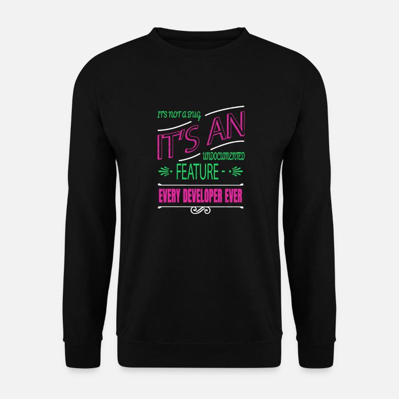 Gift Idea Statement - Unisex Sweatshirt - black