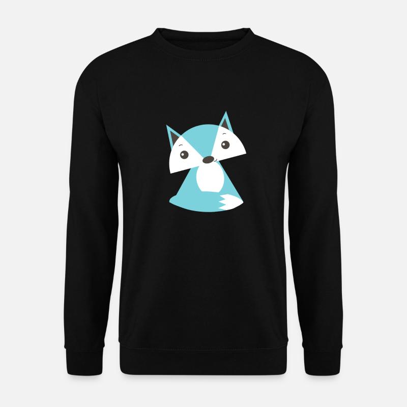 Polar fox - Unisex Sweatshirt - black