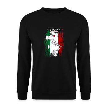 Friuli Venezia Giulia - Unisex Pullover - Schwarz - Vorne - Alina (178cm) & Michal (187cm)