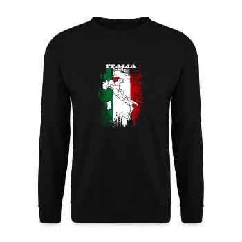 Trentin-Haut-Adige - Sweat-shirt Unisexe - noir - Devant - Alina (178cm) & Michal (187cm)