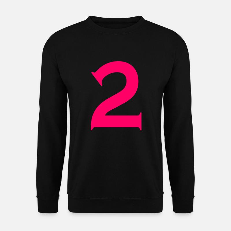 2 - Unisex Pullover - Schwarz
