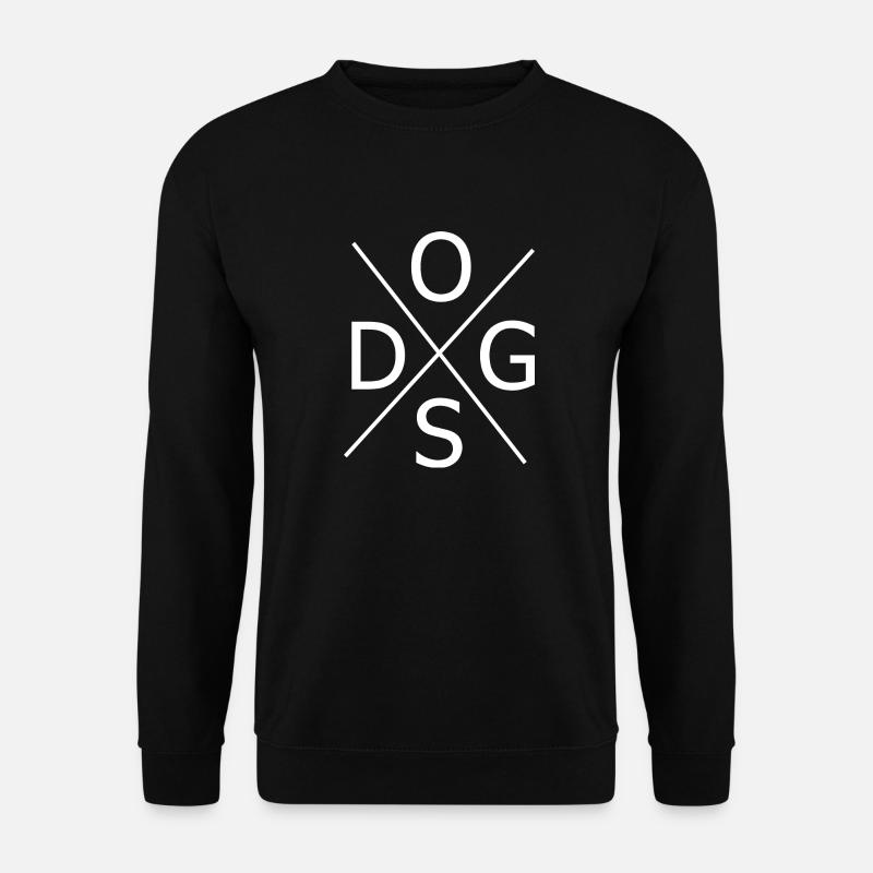 Dog Hund - Unisex Pullover - Schwarz