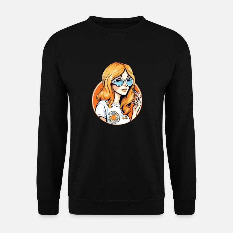 Anne Hippie - Unisex Pullover - Schwarz