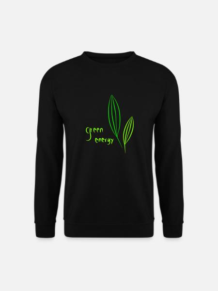 green energy - Unisex Pullover - Schwarz