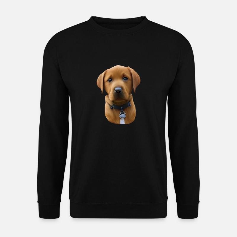 Hund - Unisex Pullover - Schwarz