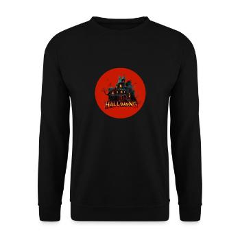 Une nuit horrible dans la maison de la sorcière - Sweat-shirt Unisexe - noir - Devant - Alina (178cm) & Michal (187cm)