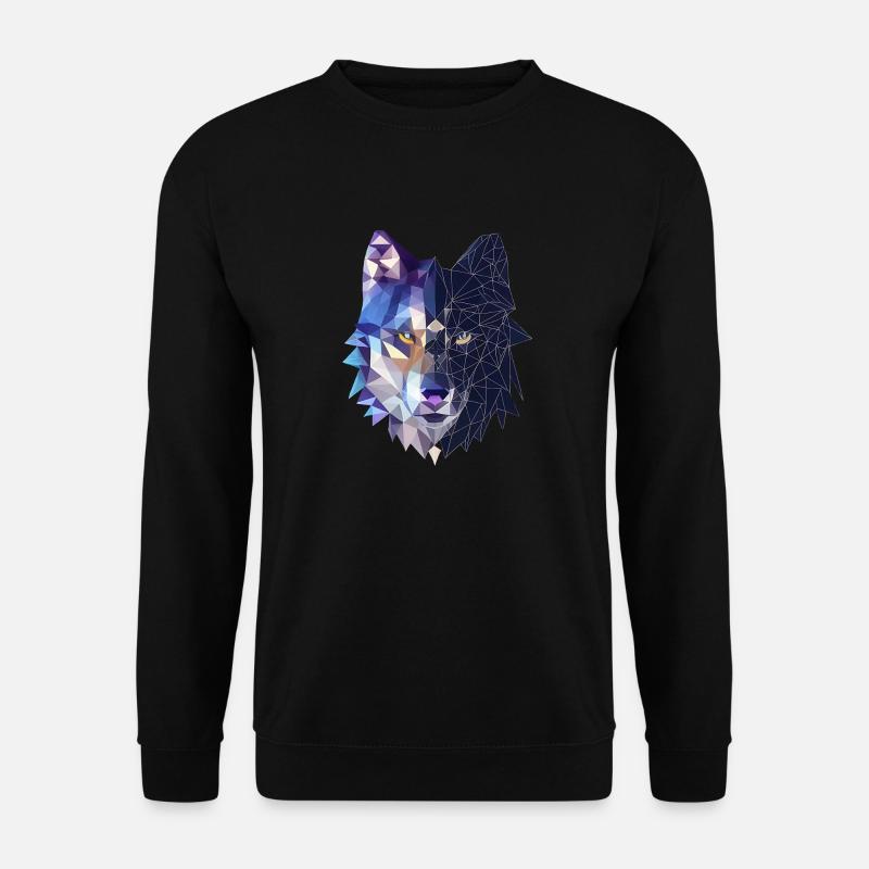 Wolf - Unisex Sweatshirt - black