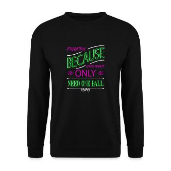 Fun Sport Mixed Martial Arts Judo Karate Cool - Unisex Sweatshirt - black - Front - Alina (178cm) & Michal (187cm)