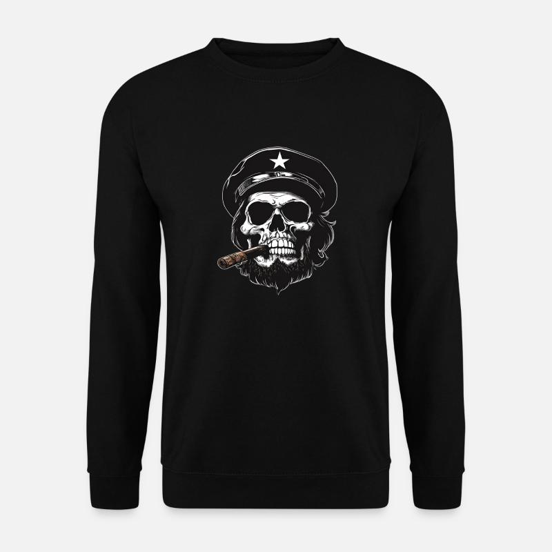 Che Schädel - Unisex Pullover - Schwarz