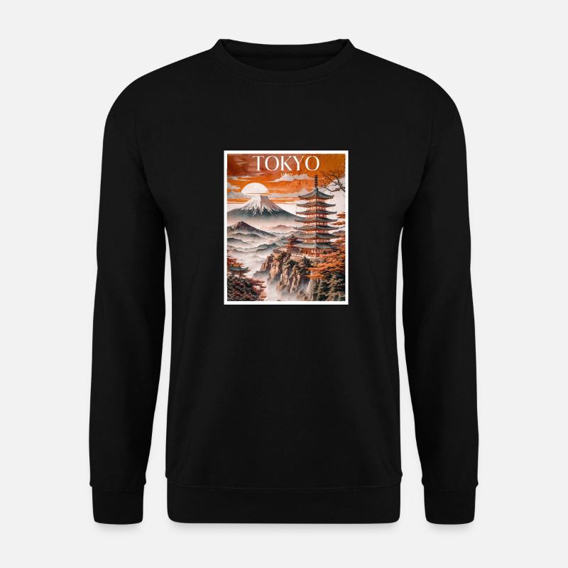 Fuji - Unisex Sweatshirt - black