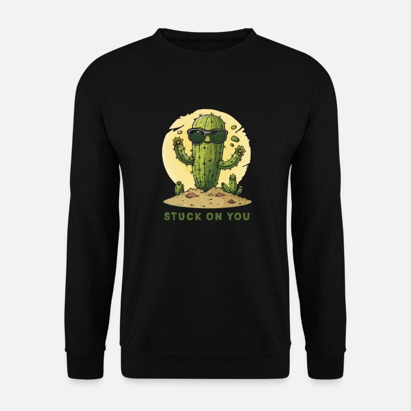 An dir hängen - Unisex Pullover - Schwarz