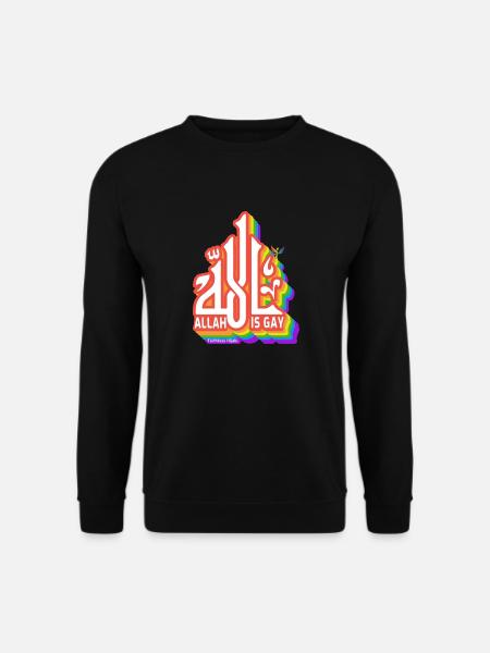 Allah Is Gay - Unisex Sweatshirt - black