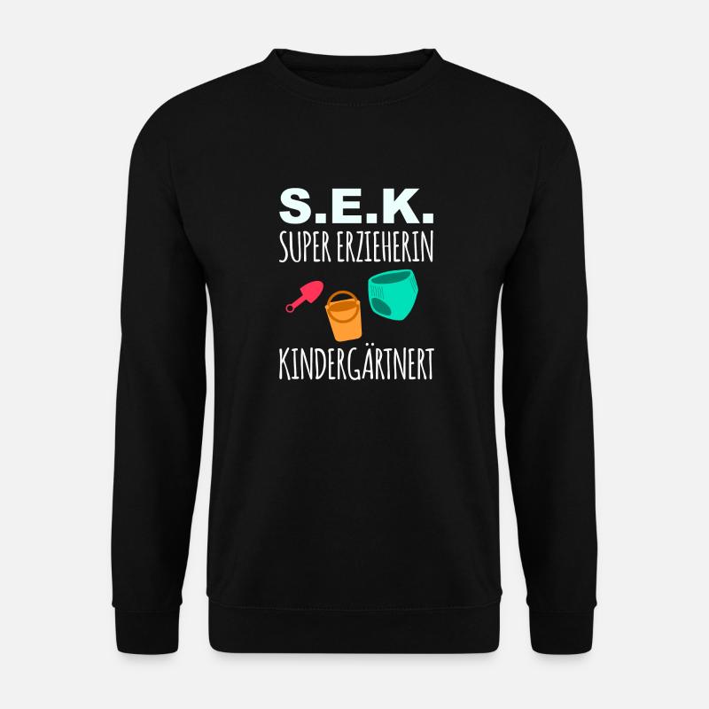 Erzieherin - Unisex Pullover - Schwarz