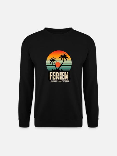 Ferien - Unisex Pullover - Schwarz
