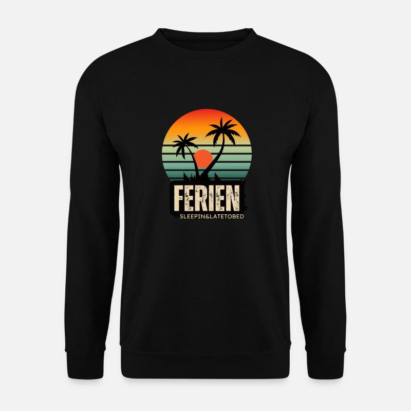 Ferien - Unisex Pullover - Schwarz
