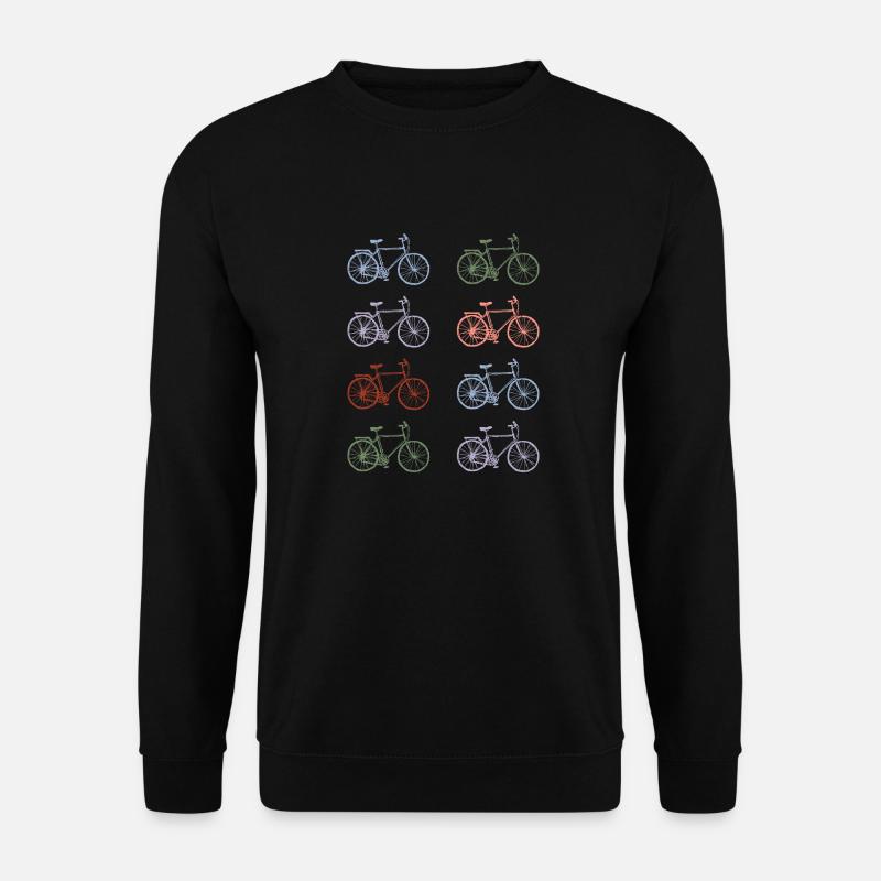 Trekking Fahrräder - Unisex Pullover - Schwarz