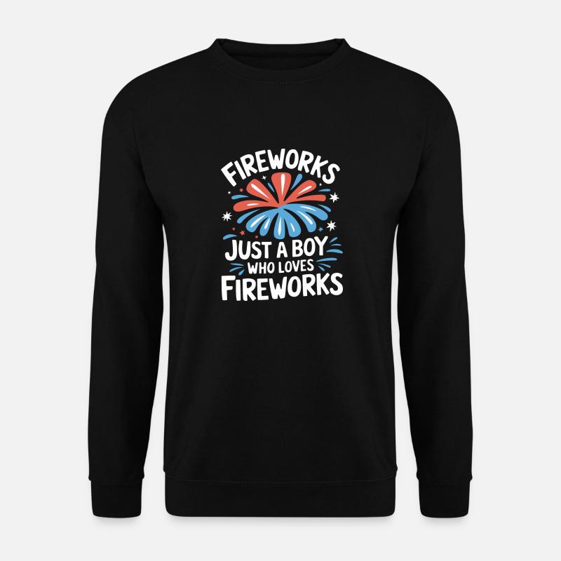Pyrotechnics Fireworks Pyrotechnics - Unisex Sweatshirt - black