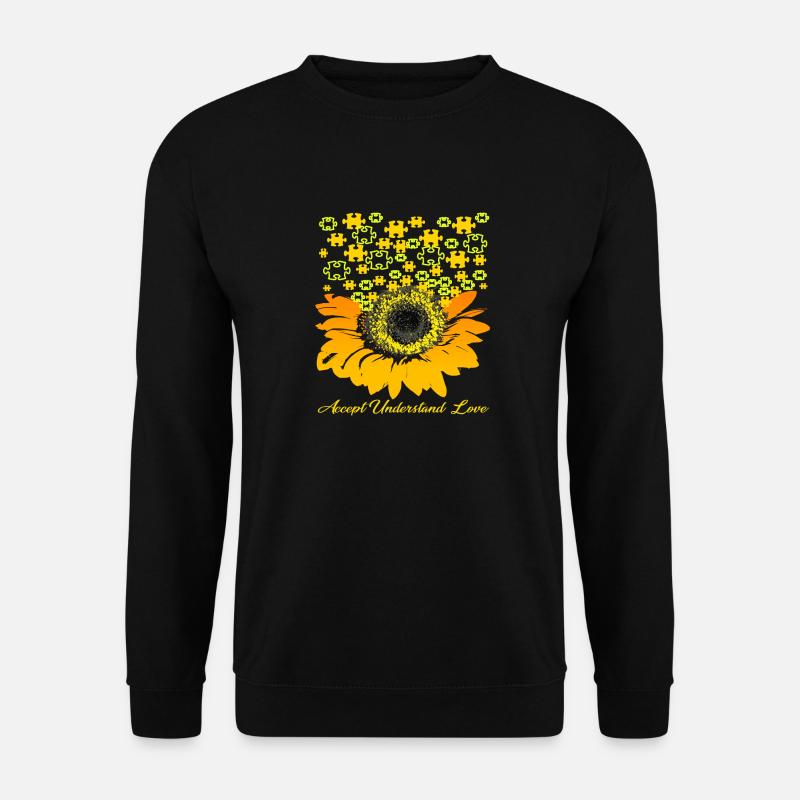 Autismus-Bewusstsein - Unisex Pullover - Schwarz