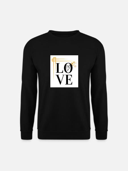 Love yourself - Unisex Sweatshirt - black