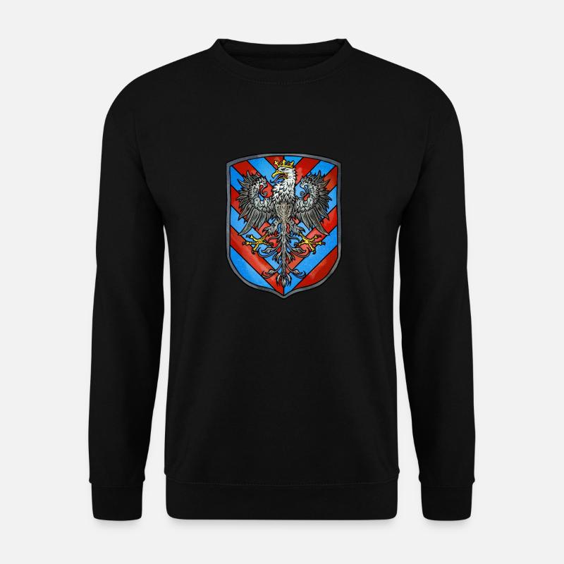 Wappen Adler - Unisex Pullover - Schwarz