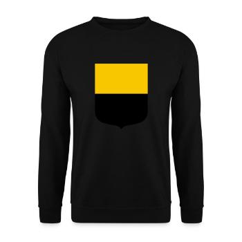 Saxony Anhalt - Unisex Sweatshirt - black - Front - Alina (178cm) & Michal (187cm)