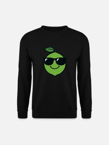 Lime Head - Unisex Sweatshirt - black