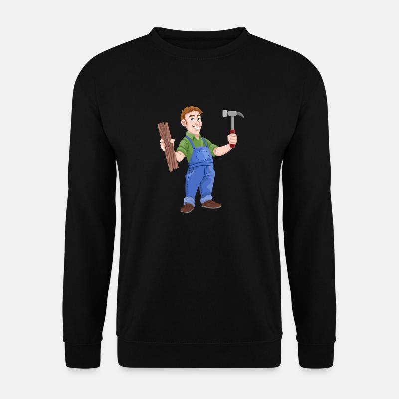 carpenter carpenter joiner carpenter joiner8 - Unisex Sweatshirt - black