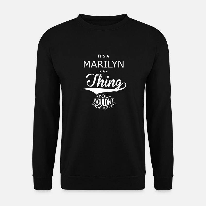 Marilyn - Unisex Sweatshirt - black