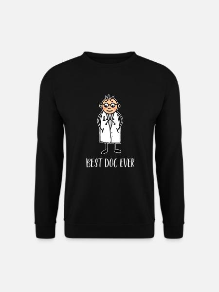 Best Doc Ever - Doktor - Bester Arzt aller Zeiten - Unisex Pullover - Schwarz