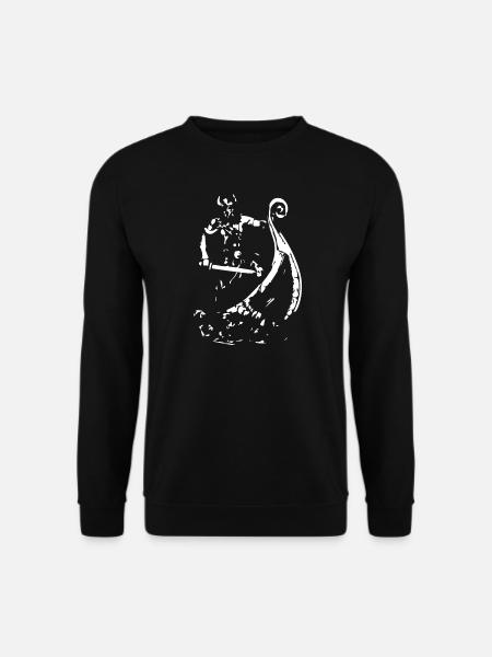 Viking Ship Viking Ship - Unisex Sweatshirt - black