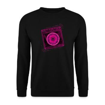 ÊTRE CÉLIBATAIRE, C’EST AMUSANT - Sweat-shirt Unisexe - noir - Devant - Alina (178cm) & Michal (187cm)