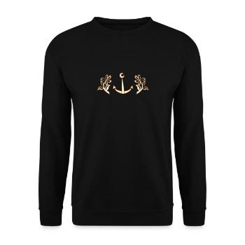 voile - Sweat-shirt Unisexe - noir - Devant - Alina (178cm) & Michal (187cm)