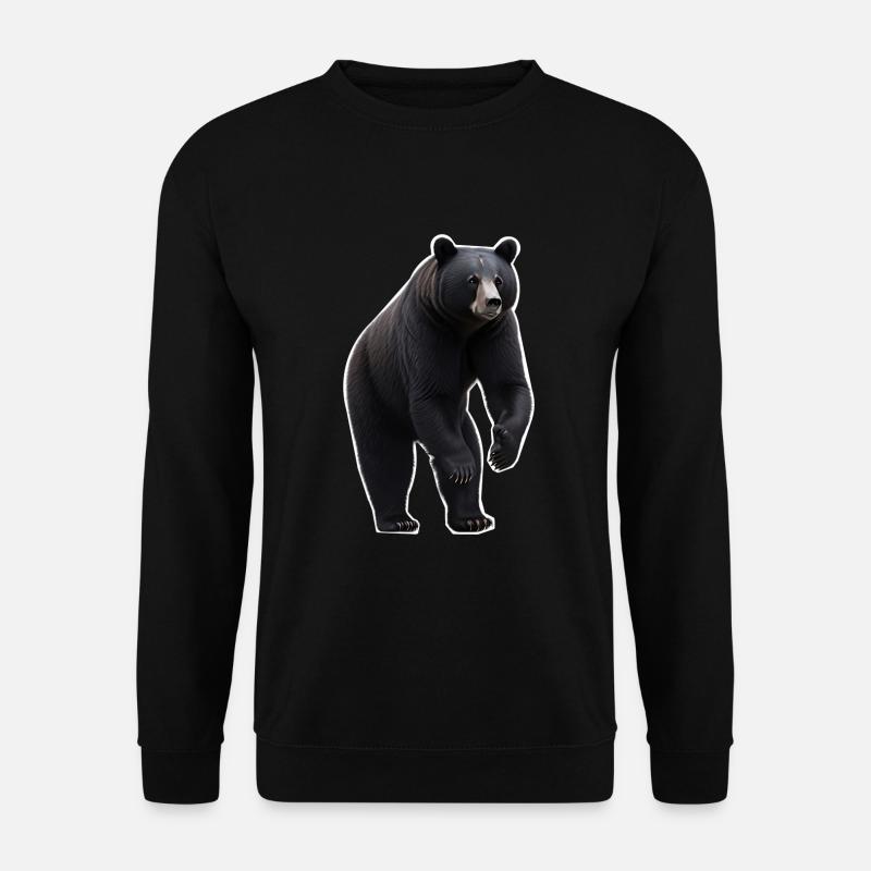 Black bear - Unisex Sweatshirt - black