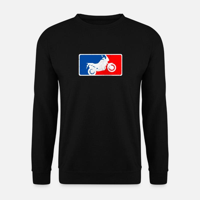 CRF1000L Africa Twin MLB Vintage Motorrad Enduro - Unisex Pullover - Schwarz