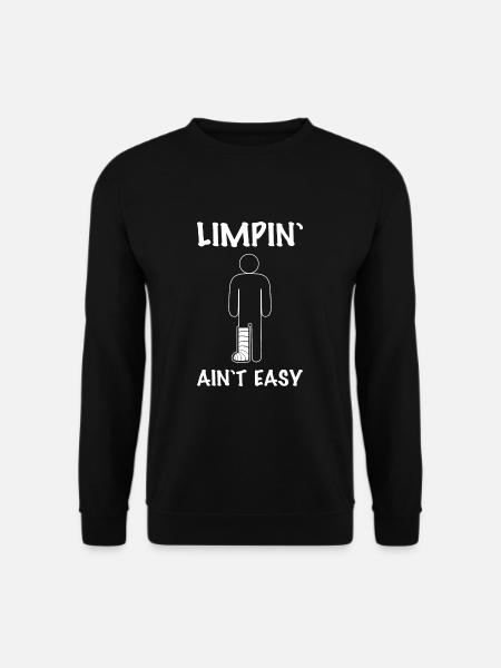 Broken leg - Unisex Sweatshirt - black