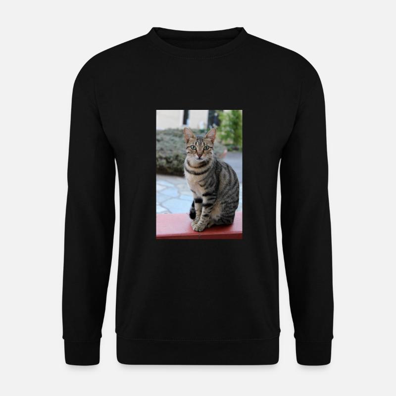 chat, chaton - Sweat-shirt Unisexe - noir